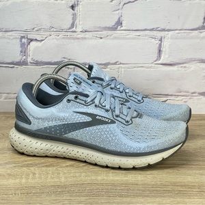 Brooks Glycerin 18 Blue Gray Running Shoes
